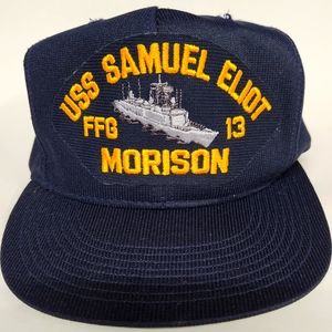 USS SAMUEL ELIOT MORISON FFG-13 SnapBack new era hat cap